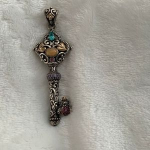 Barbara Bixby Sterling/18K Vine & Bee Key Enhancer